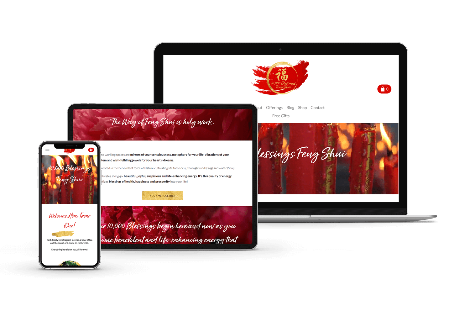 Feng Shui Coach Website Design + Branding
