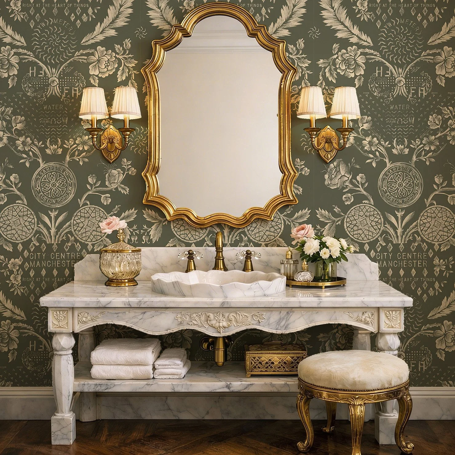 Merenda_Wallpaper_Iron-Damask_MOSS-STONE_Room.jpg
