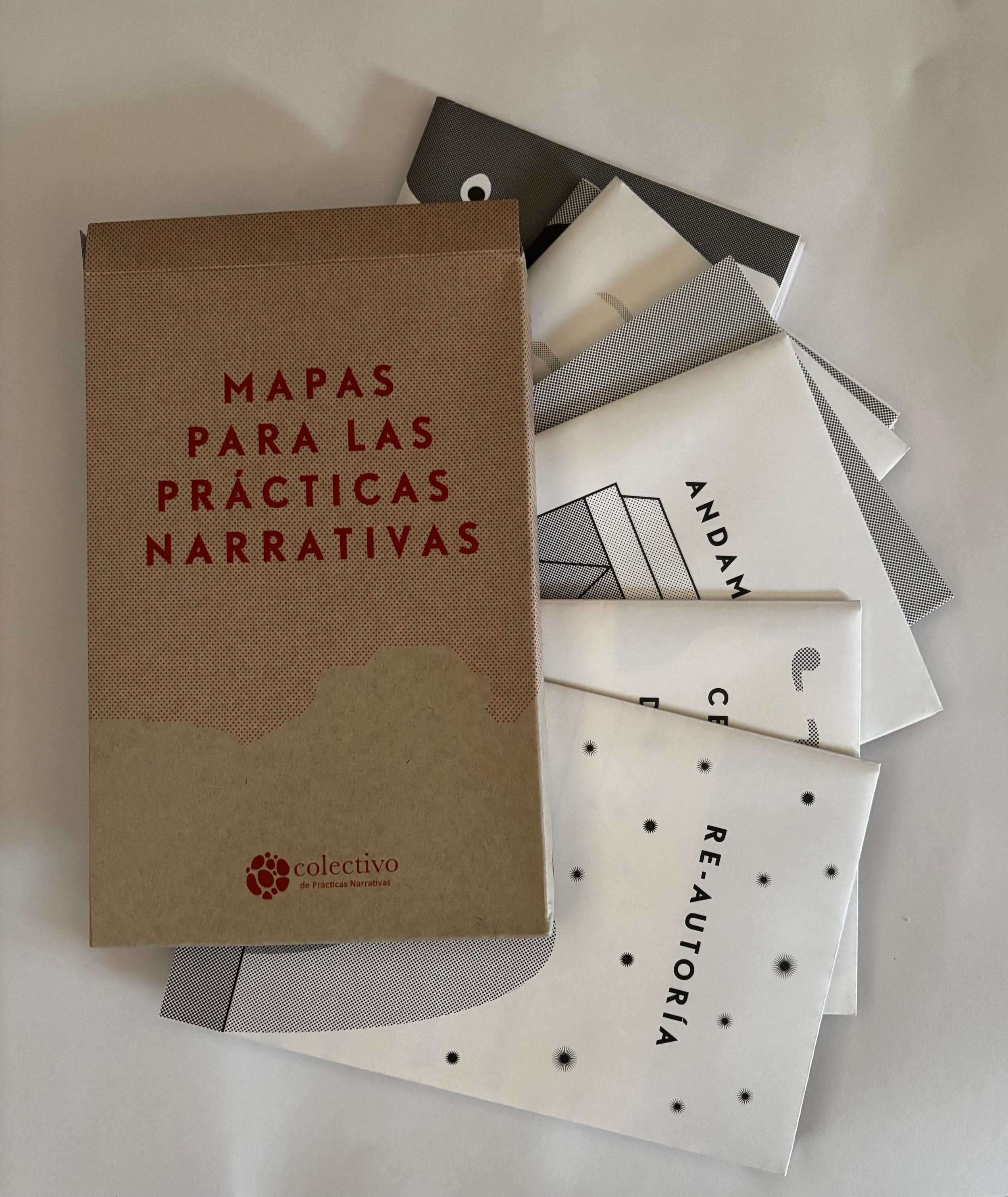 Caja “Mapas de la práctica narrativa”