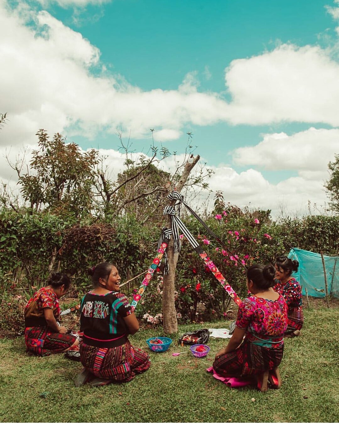 Amandine Semat: "Tejer en colectivo, estarnos juntas para tejer esa vida."