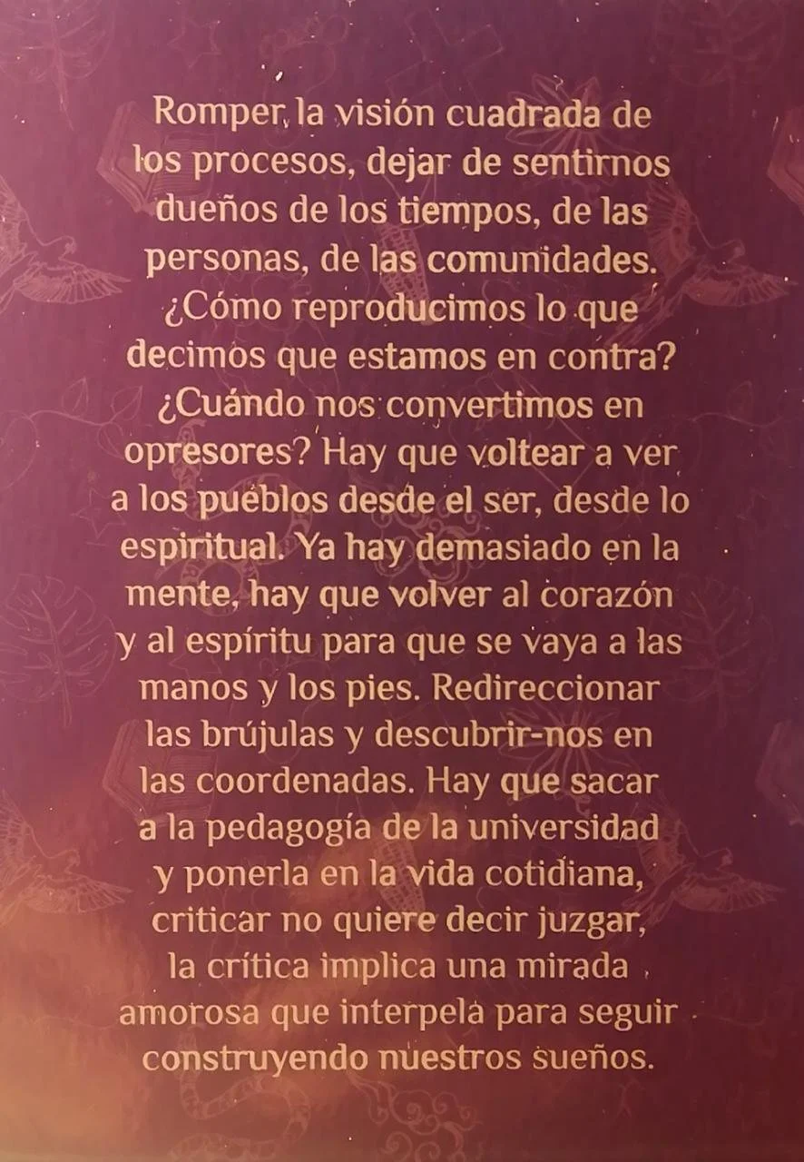 Amparo Albat: La imagen que comparto forma parte de un "recetario de artilugios" usada durante casi dos años para iniciar y/o cerrar sesiones virtuales y presenciales con docentes y promotorxs.