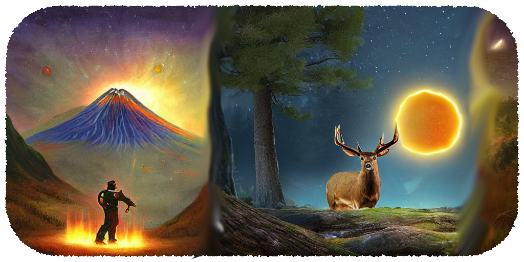 Carlos del Campo:"La Cacería Cósmica - El compromiso de llevar alimento a casa y asegurar que el sol vuelva a descender después de alcanzar su cenit por el bien de todos"