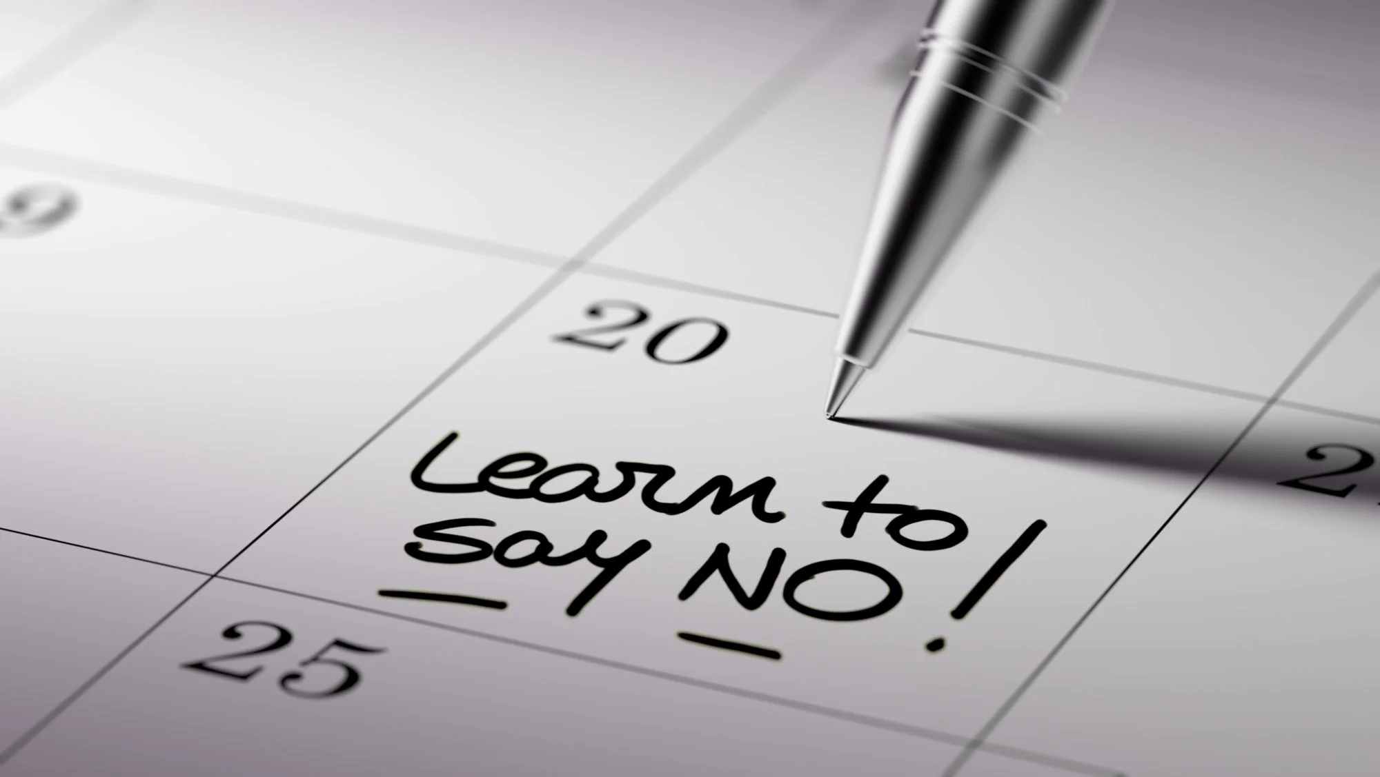 Saying No – Why It Is Important and How to Do It
