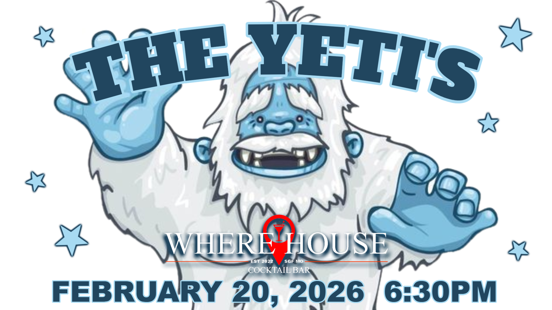 THE YETI'S LIVE