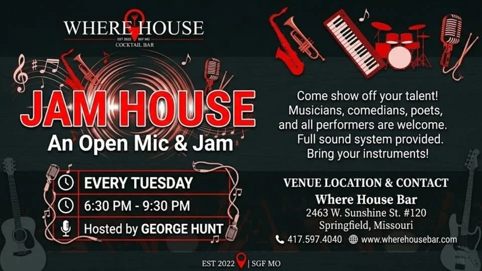 JAM HOUSE: Open Mic &amp; Jam