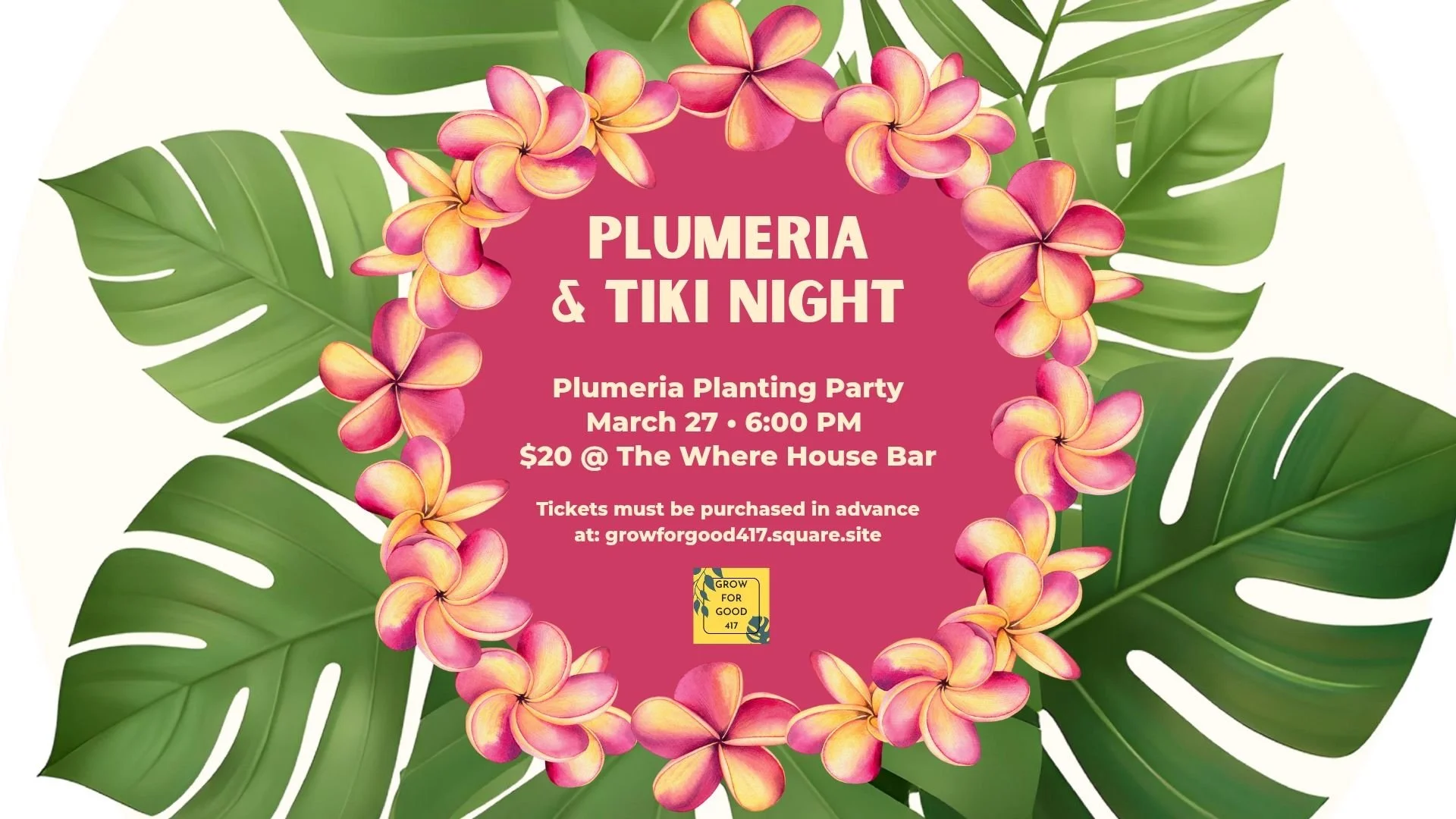 PLUMERIA & TIKI NIGHT