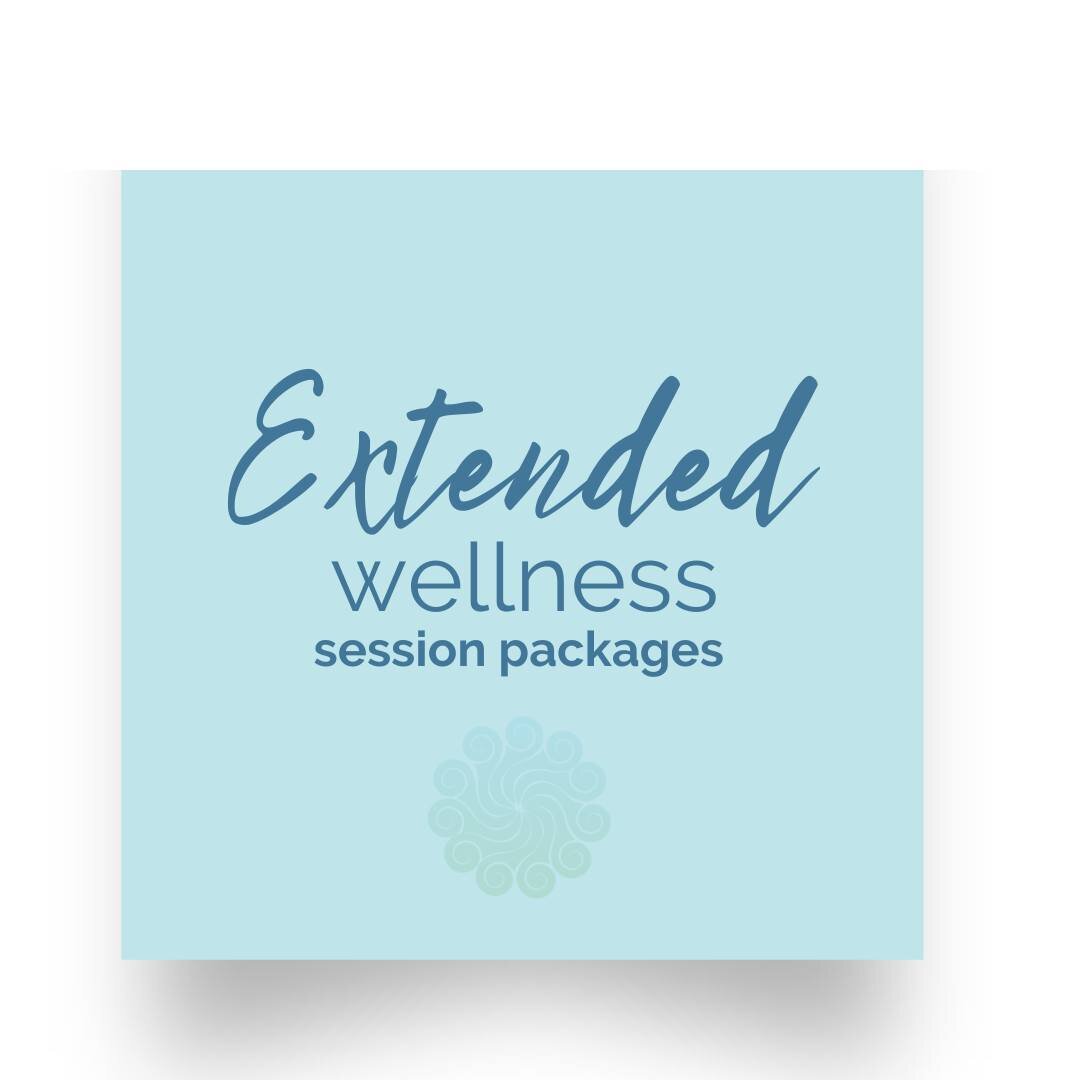 Did you know that I offer Extended Wellness Session Packages?  At discounted prices?⁠
Each and every session still Guaranteed!⁠
⁠
You can choose which of these session packages best fits your needs! ⁠
⁠
These multiple 60 minute session packages are a