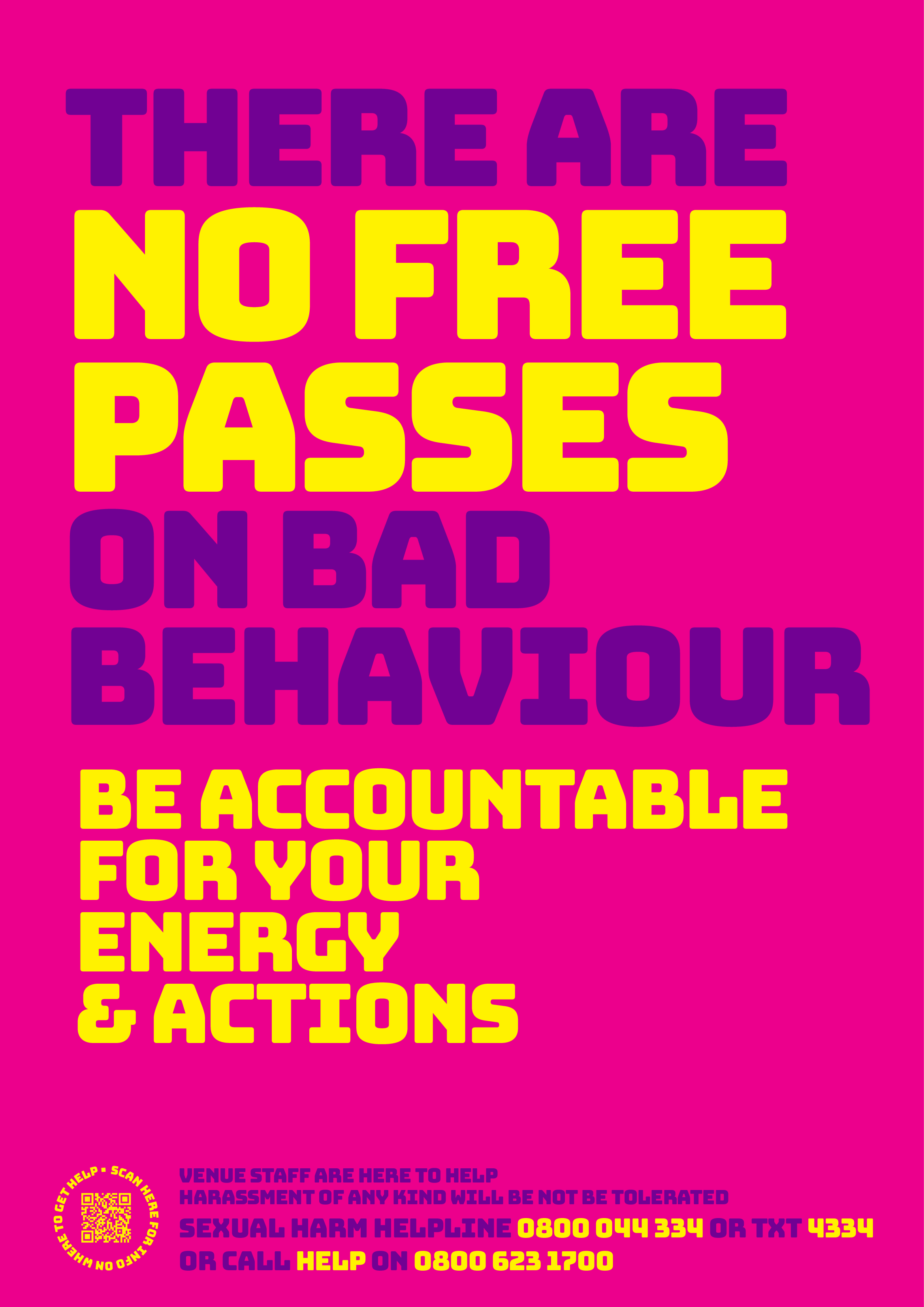 There Are No Free Passes On Bad Behaviour