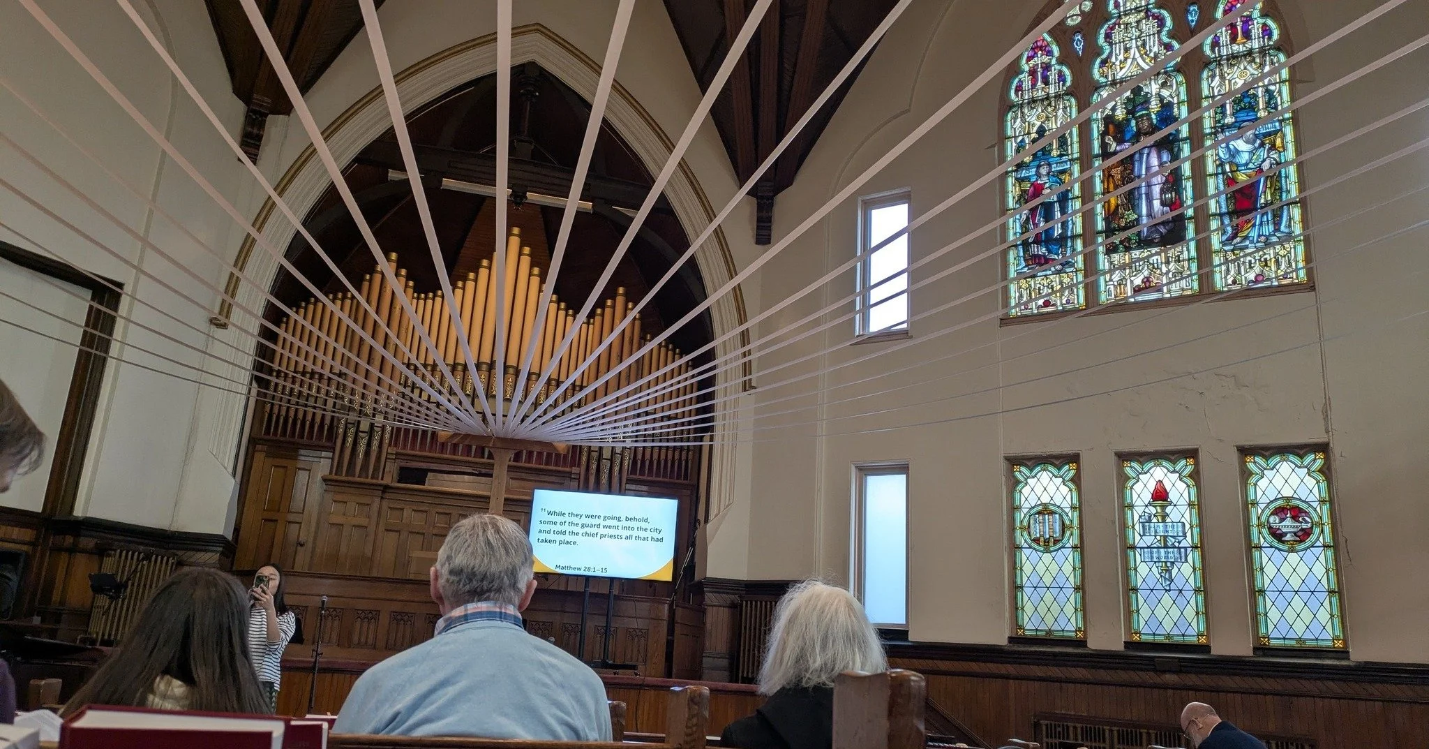 We had a great Easter service and shared supper celebrating our Risen Saviour! 
"If our hope in Christ is for this life alone, we are to be pitied more than all men. But Christ has indeed been raised from the dead, the firstfruits of those who h