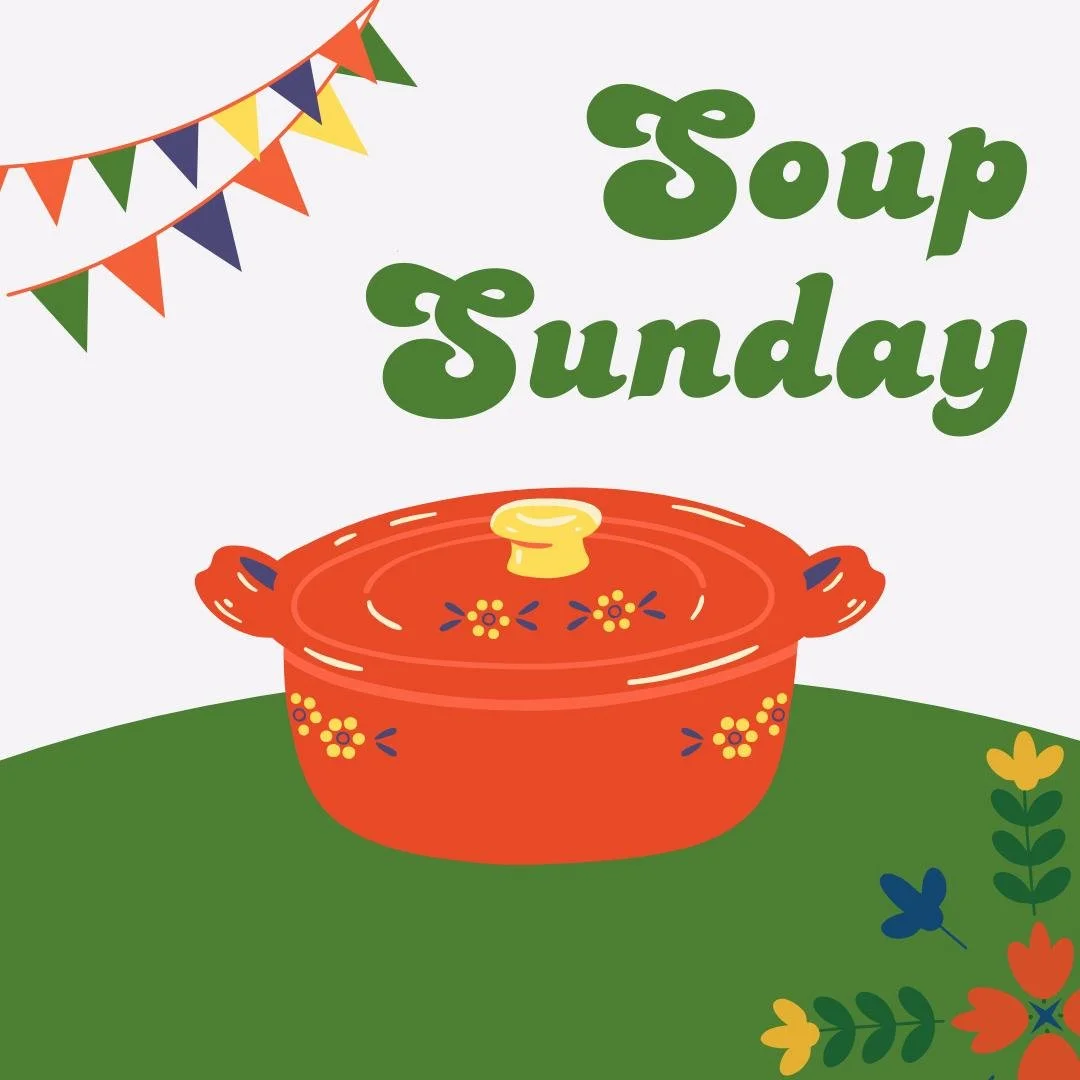 So much of Christian community  is built on shared meals, stories, and listening to each other. Every other week, PAXnorth meets after the service for a simple meal together over a bowl of soup. Join us after the service this Sunday for slow-cooked c