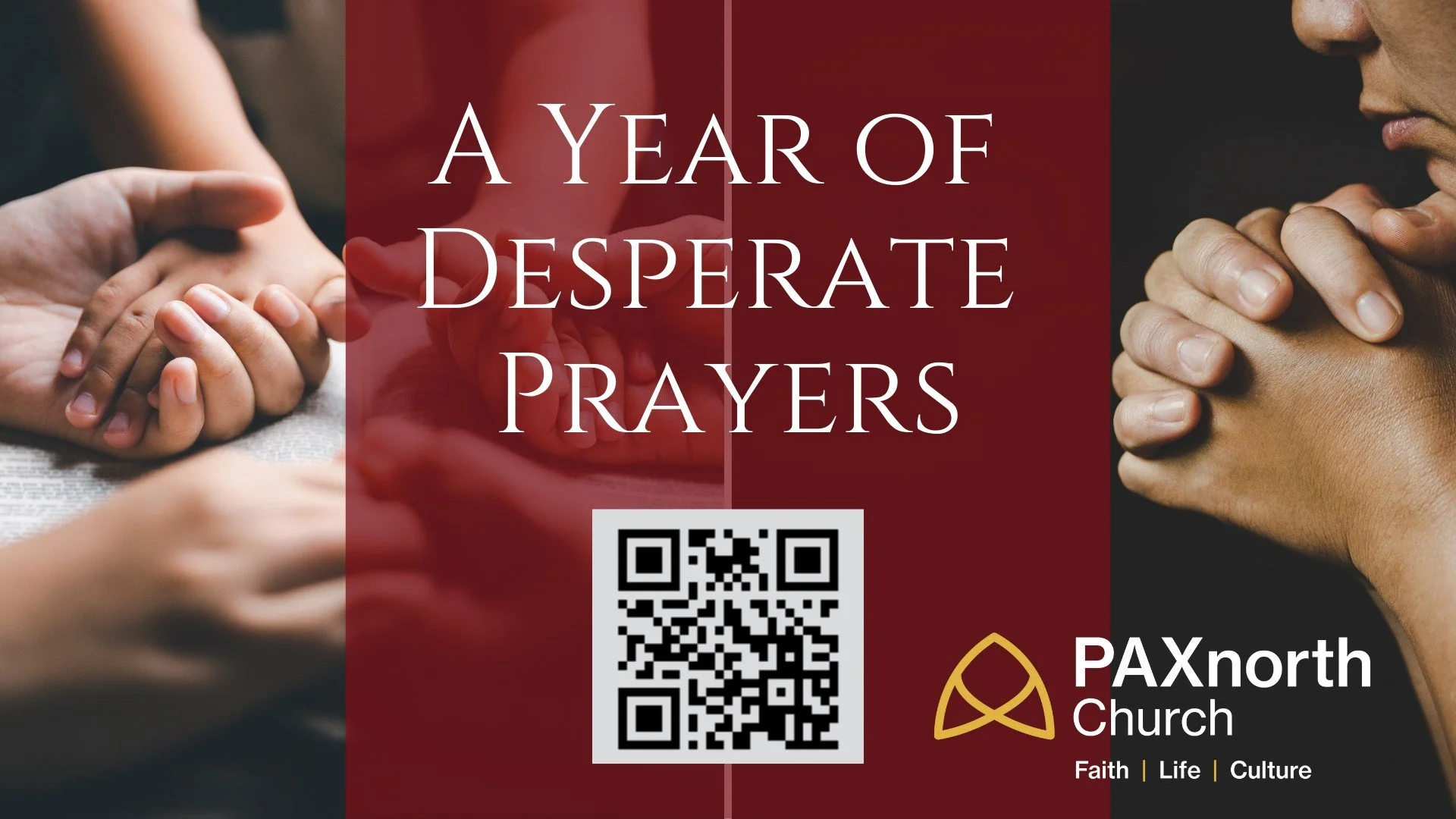Join us this Sunday for another service in our Year of Desperate Prayers. Learn how God calls, cleanses, communes, and commissions as we work through Prayer together. 4pm, 2535 Robie St, Halifax