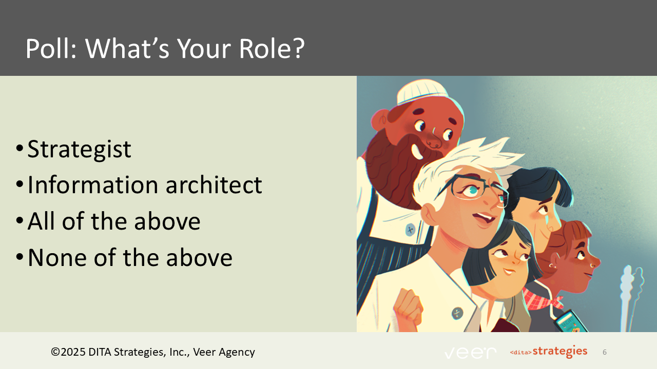 Slide 6: Poll: What's Your Role?