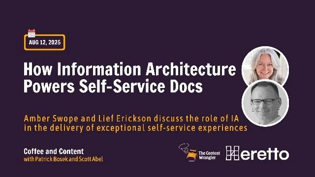 How Information Architecture Powers Self-Service Documentation