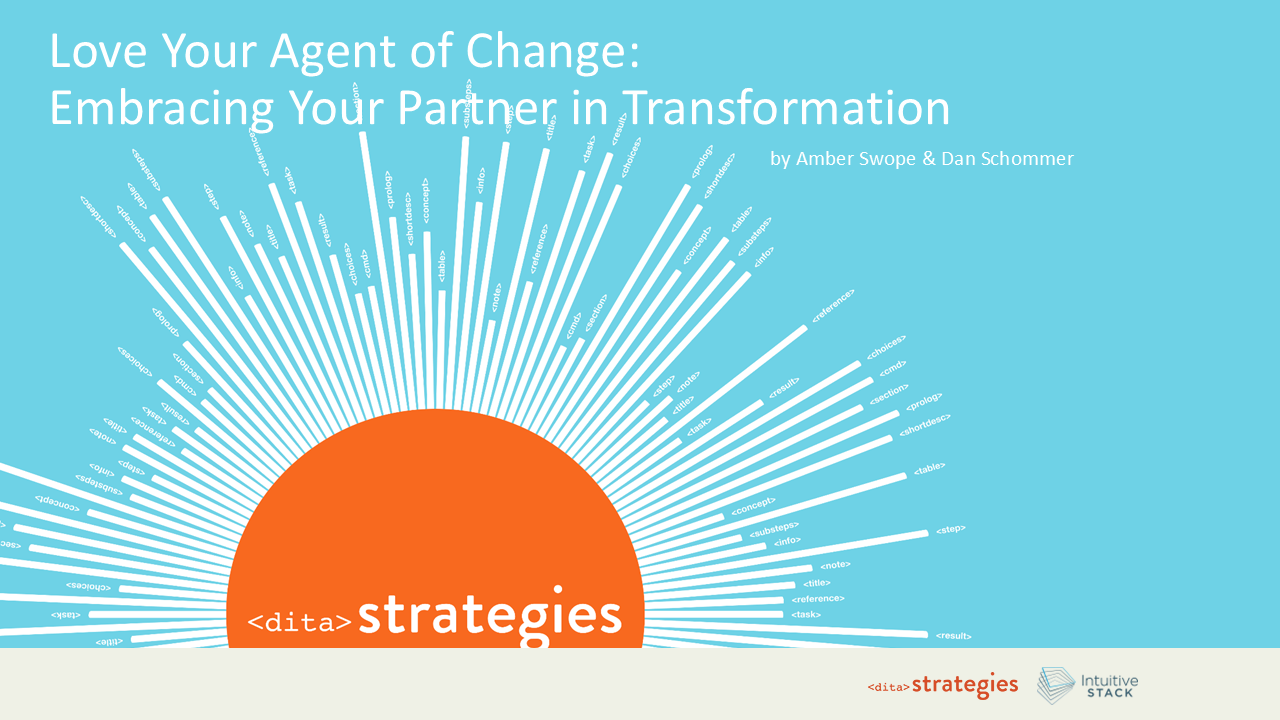Cover Slide: Love Your Agent of Change: Embracing Your Partner in Transformation