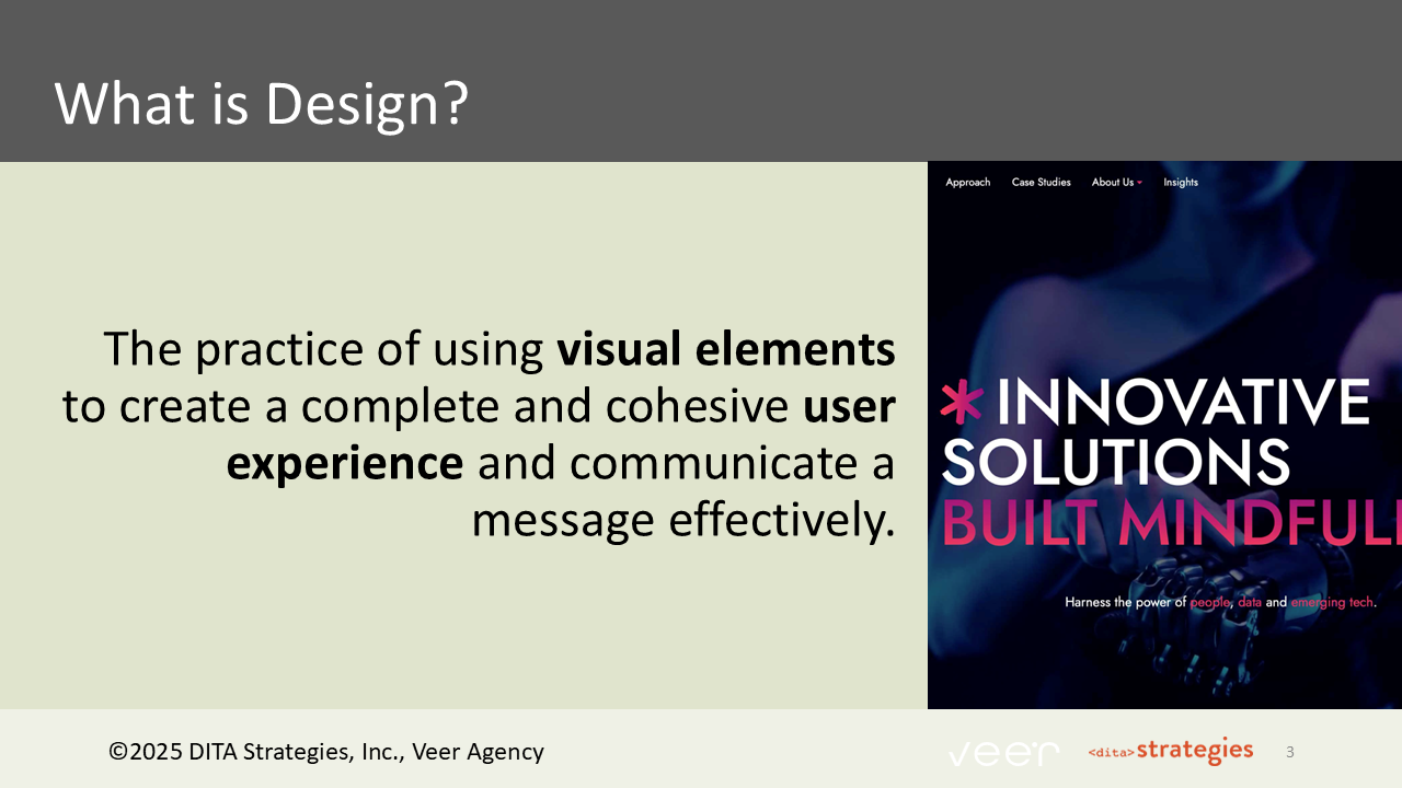 Slide 3: What is Design?