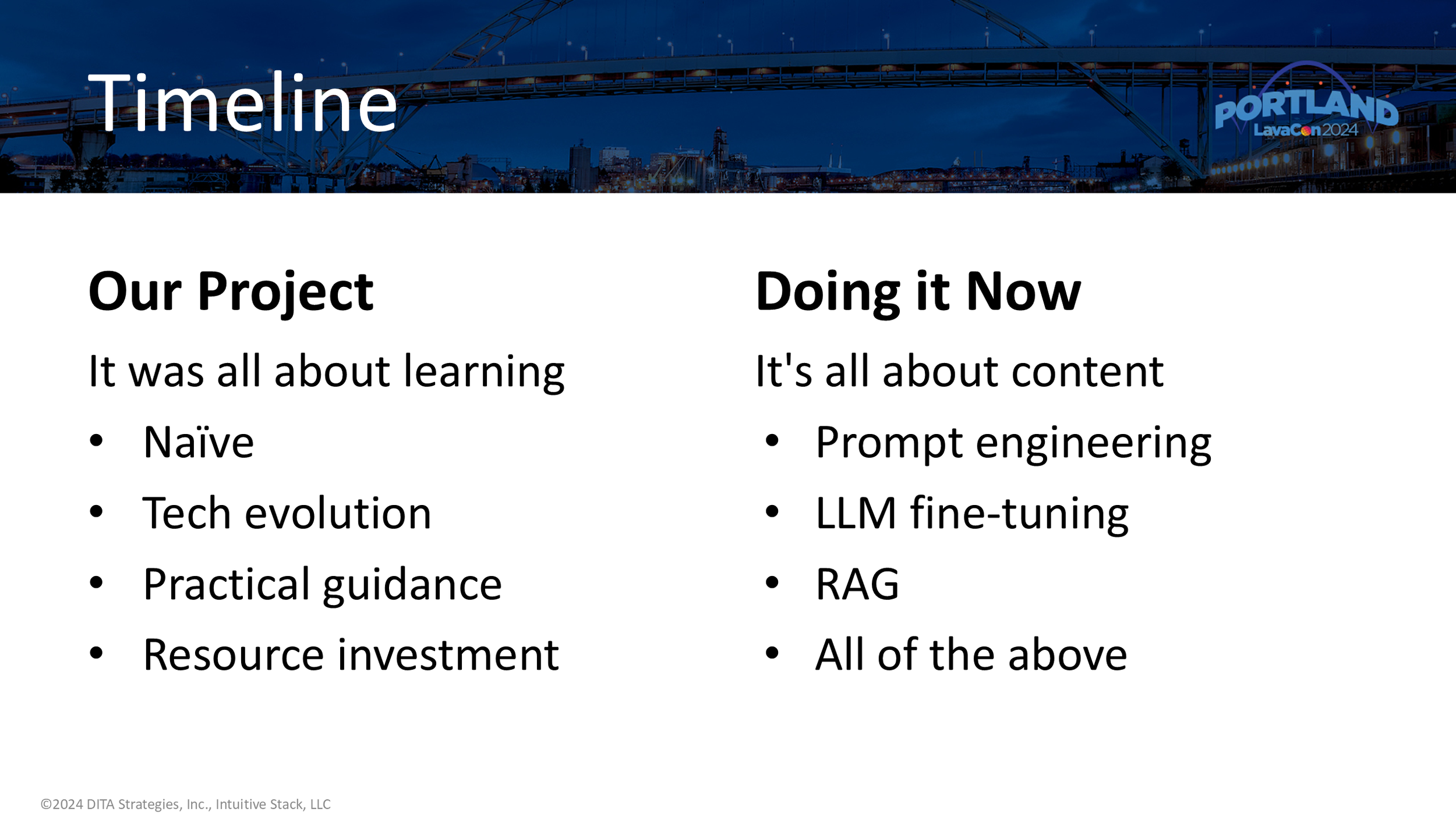 Slide 7: Timeline