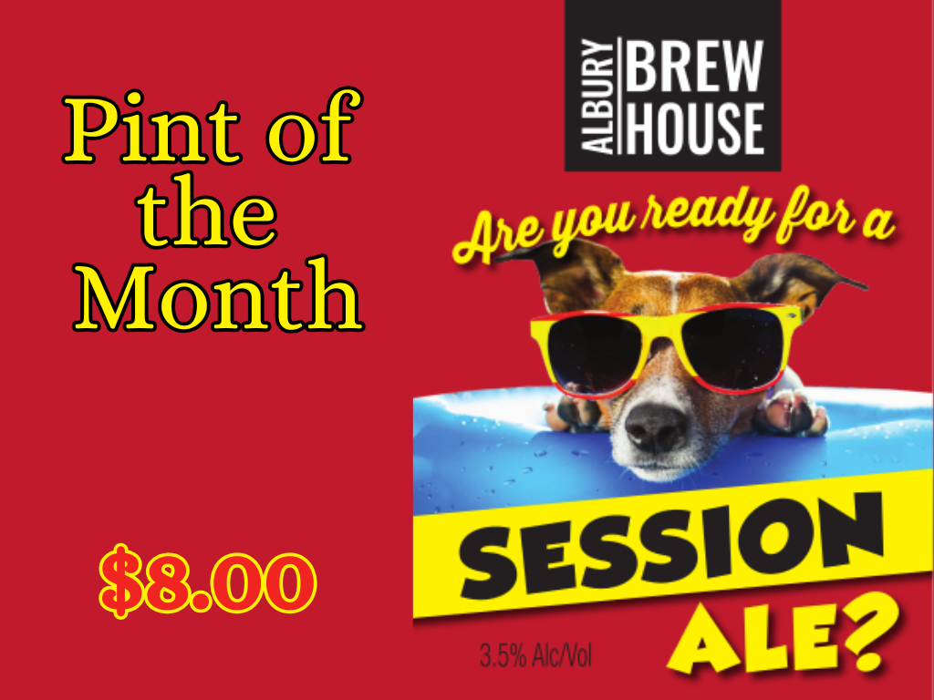 PINT OF THE MONTH