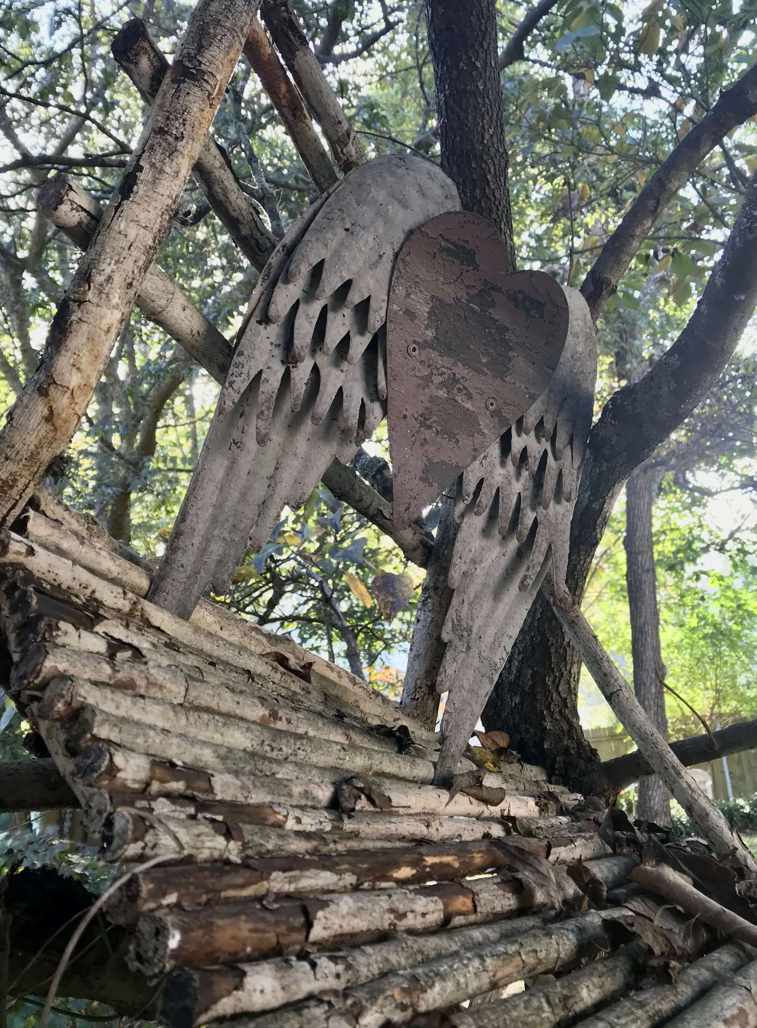 Wings Of A Rusted Angel by MaryAnna Richbourg