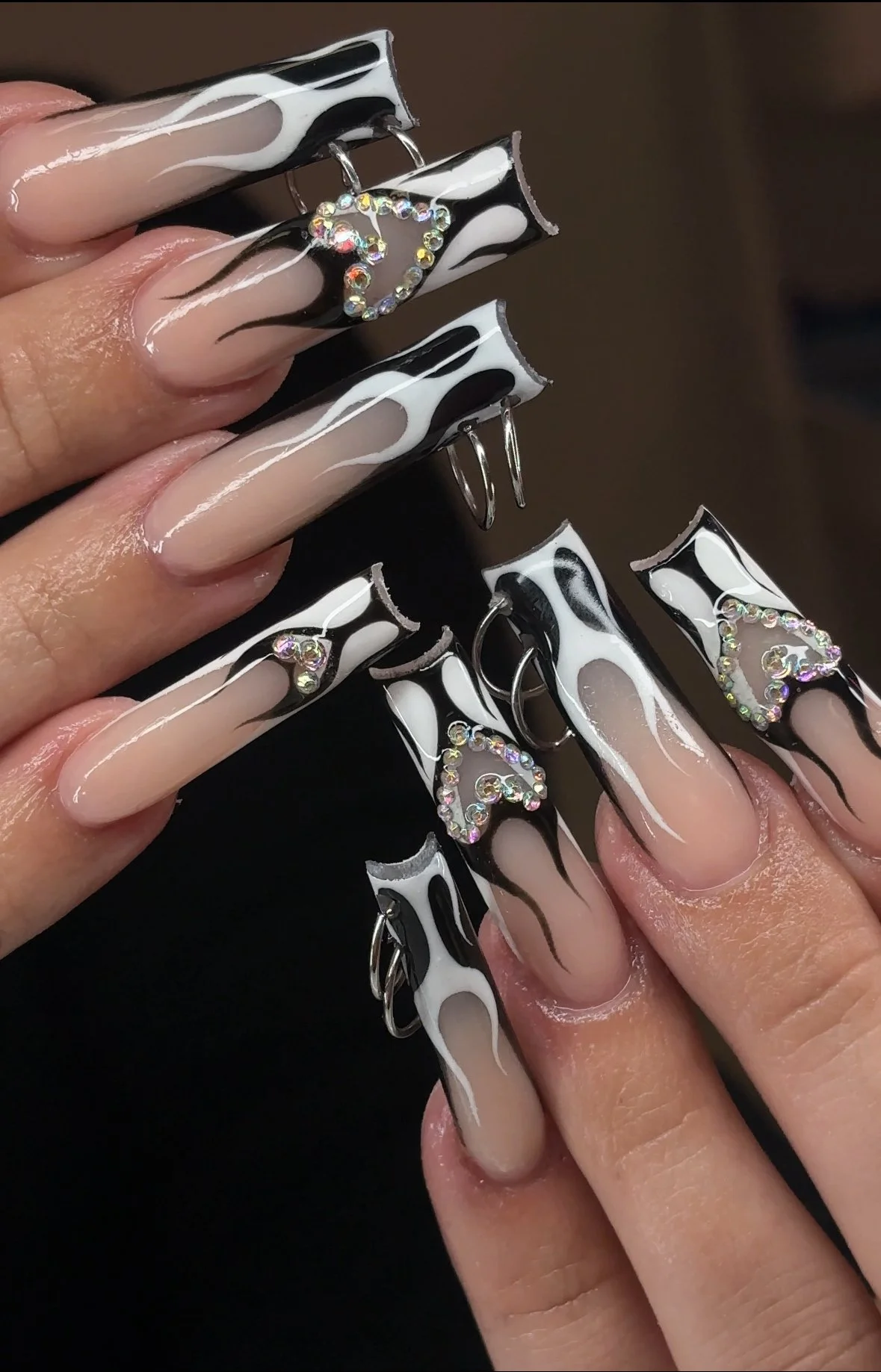 black and white square nails.jpeg