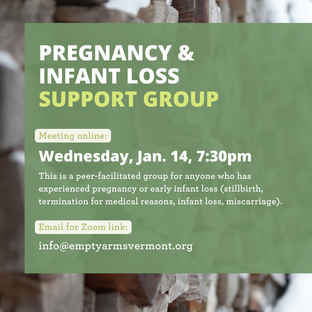 Support Group: Pregnancy and Infant Loss