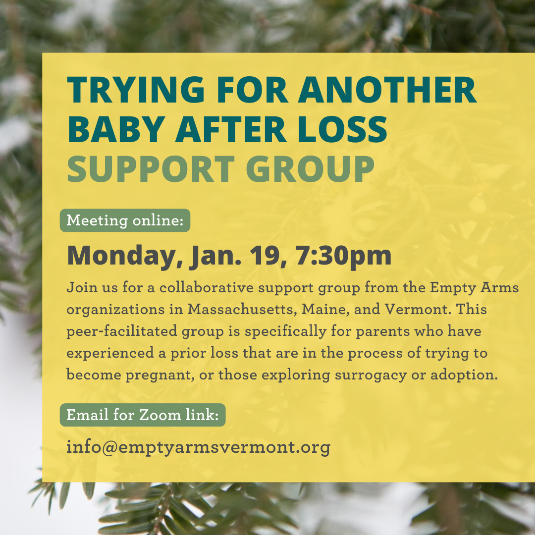 Support Group: Trying for Another Baby After Loss