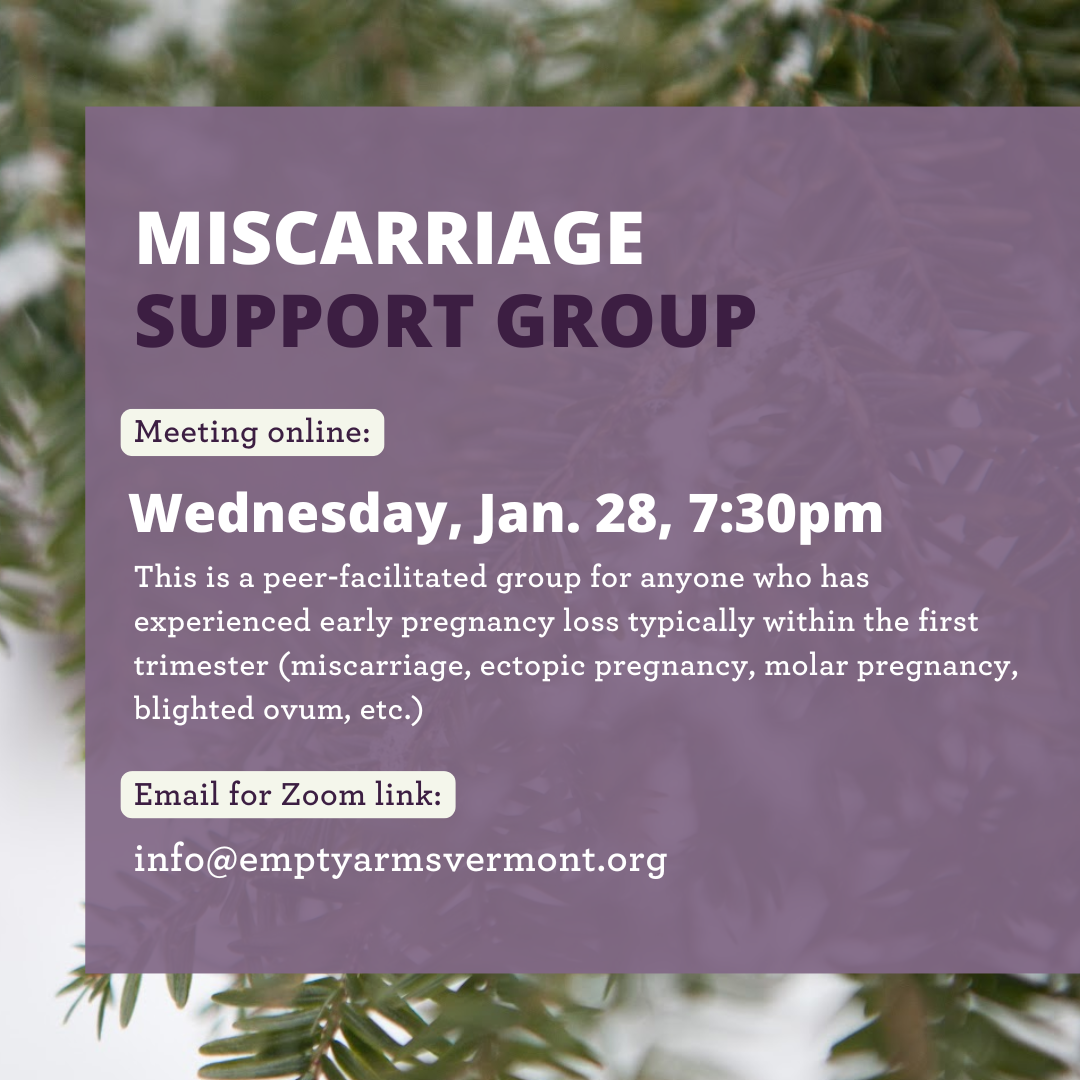 Support Group: Miscarriage Support Group