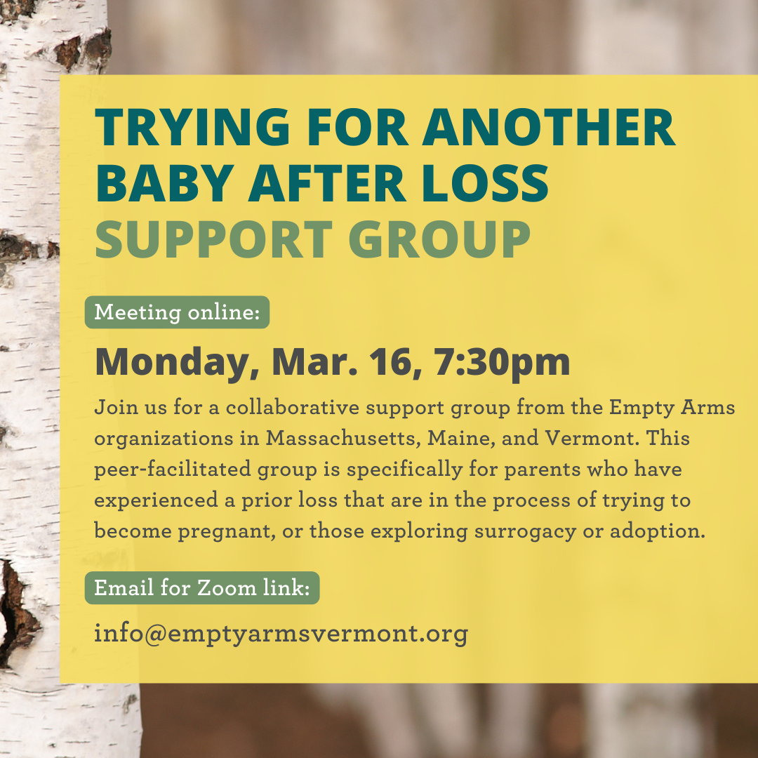 Support Group: Trying for Another Baby After Loss