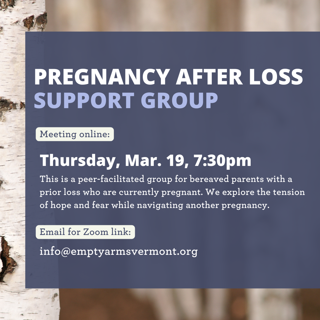 Support Group: Pregnancy After Loss