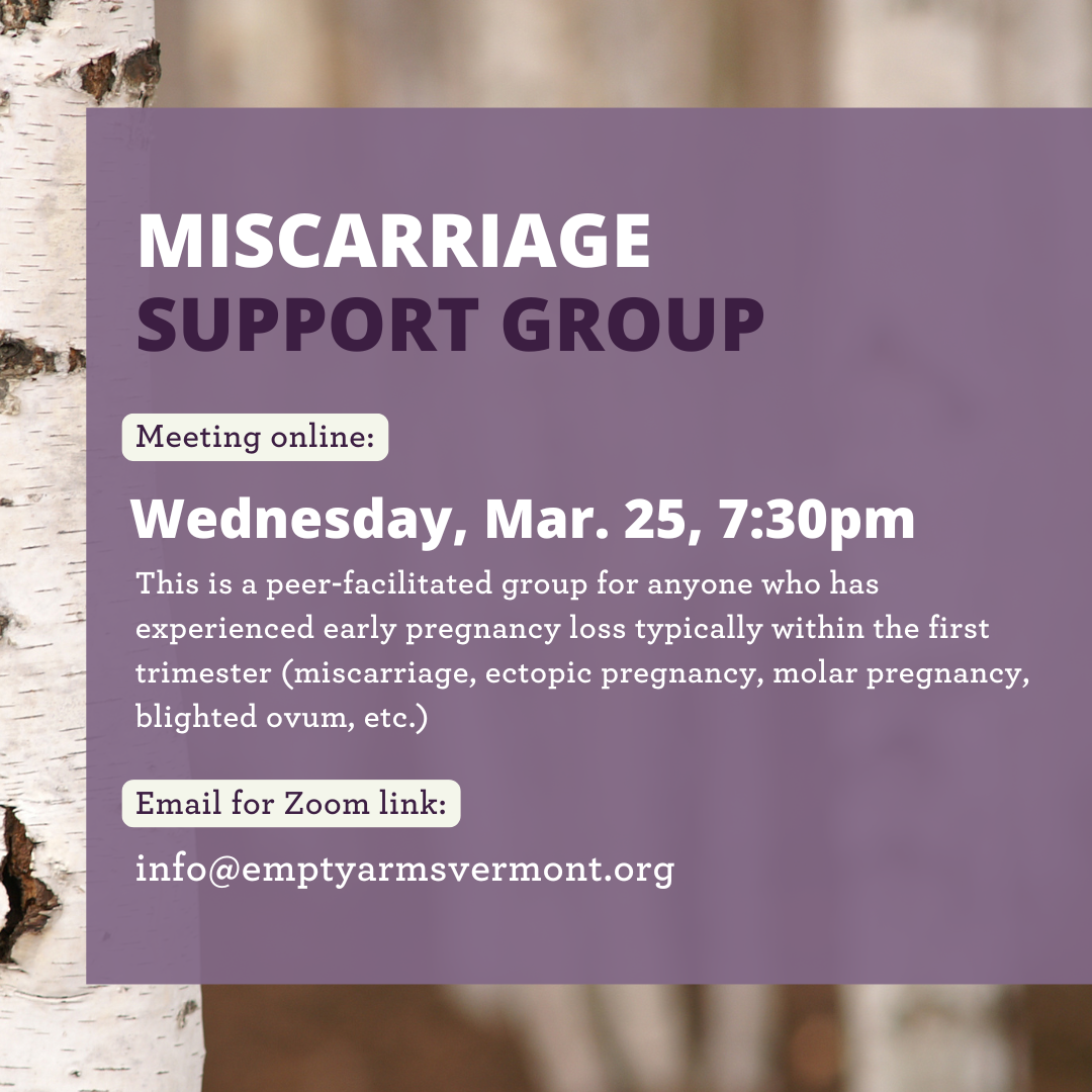 Support Group: Miscarriage Support Group