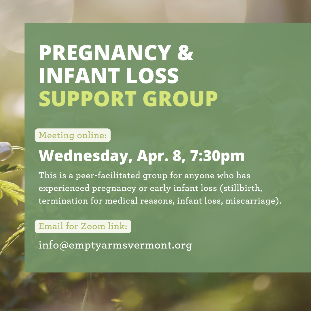 Support Group: Pregnancy and Infant Loss