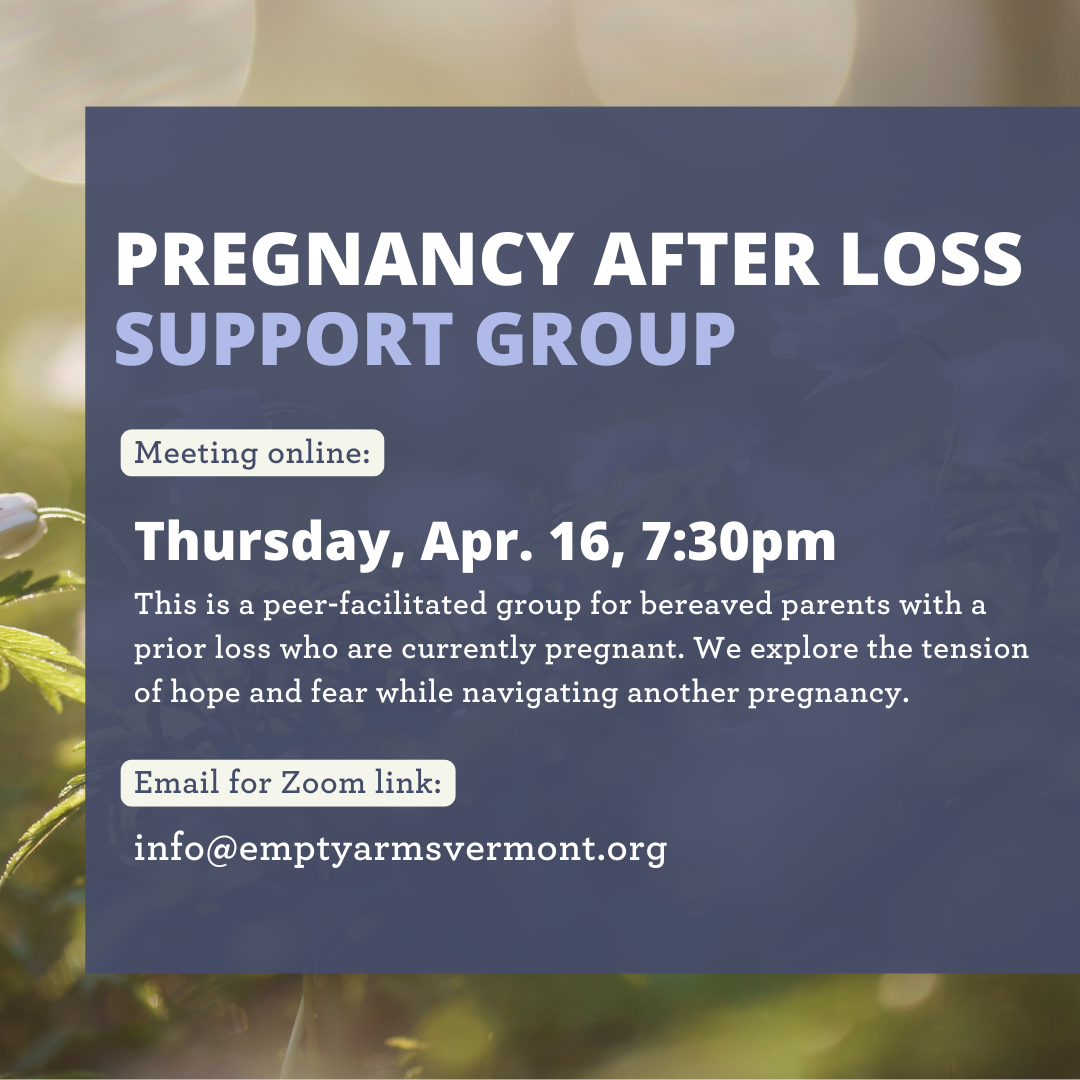 Support Group: Pregnancy After Loss