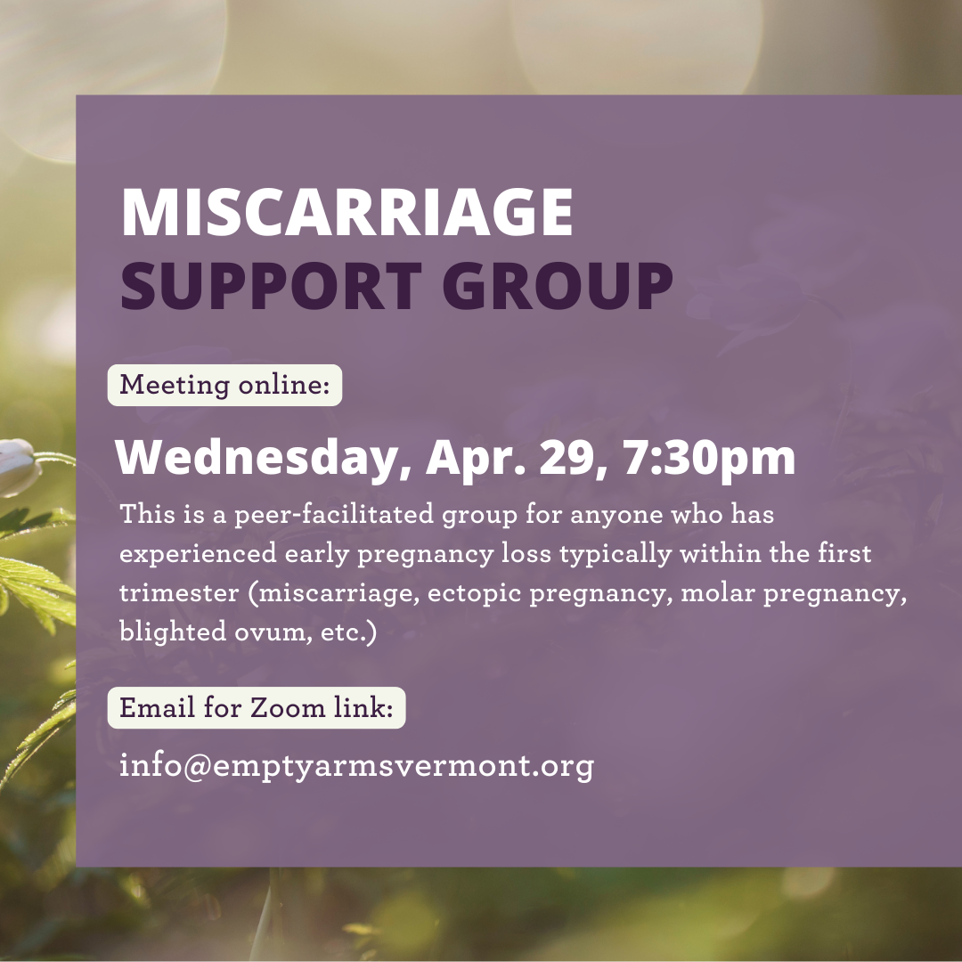 Support Group: Miscarriage Support Group