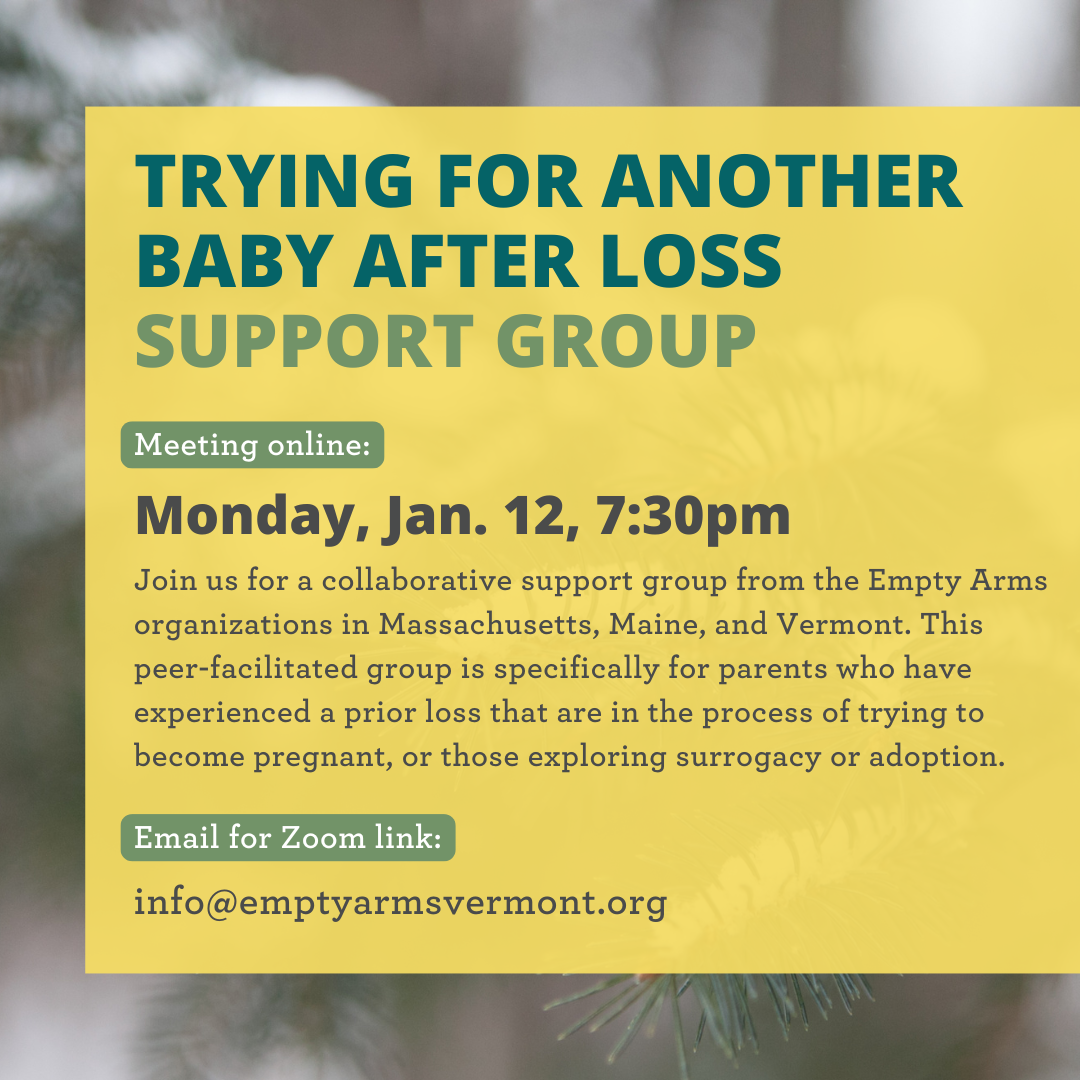Support Group: Trying for Another Baby After Loss