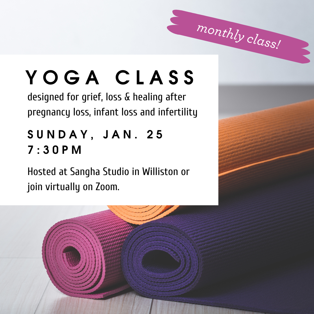 Yoga for Grief, Loss &amp; Healing (In-Person and Virtual)