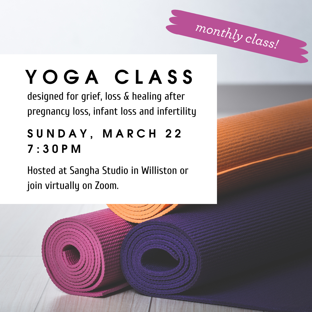 Yoga for Grief, Loss &amp; Healing (In-Person and Virtual)