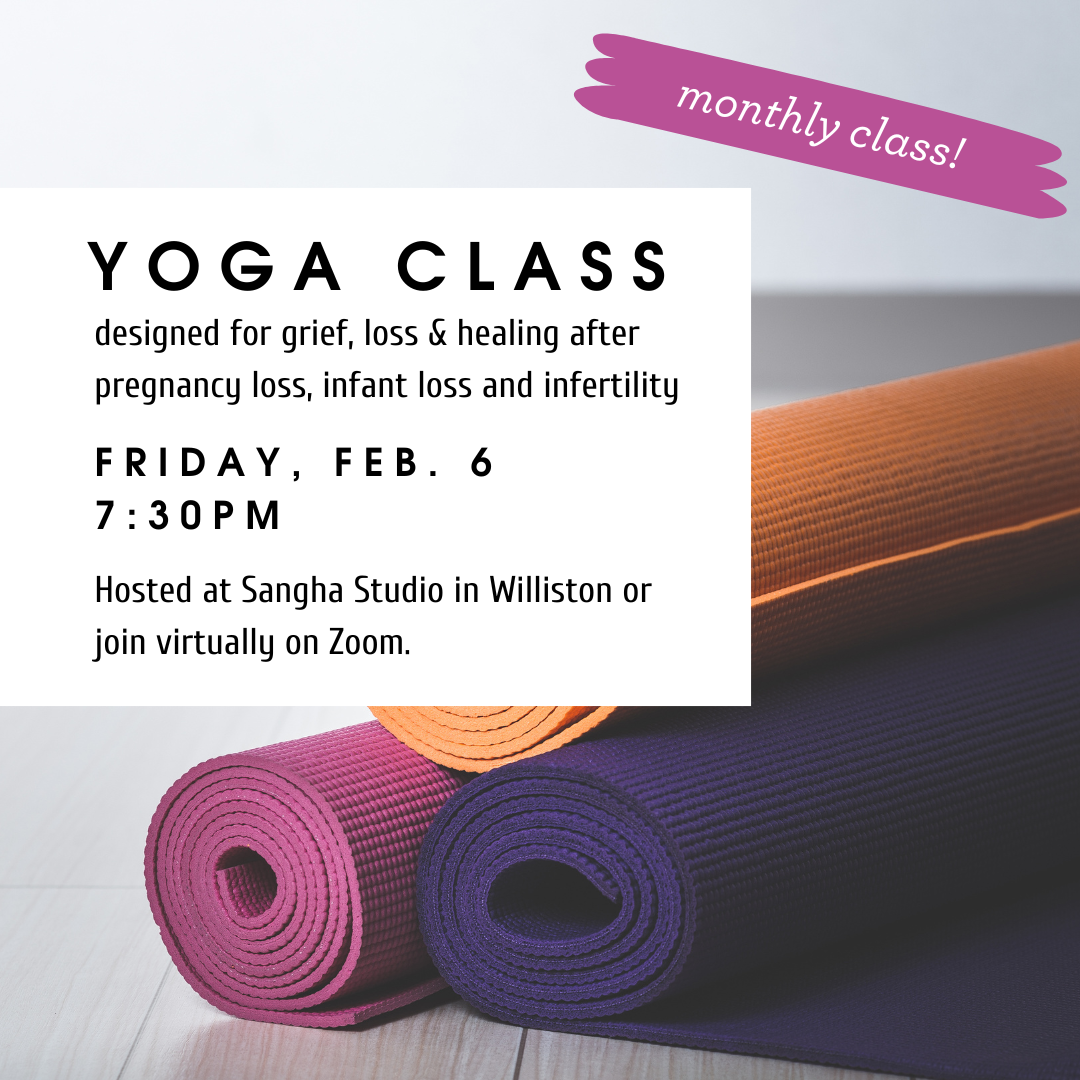 Yoga for Grief, Loss &amp; Healing (In-Person and Virtual)
