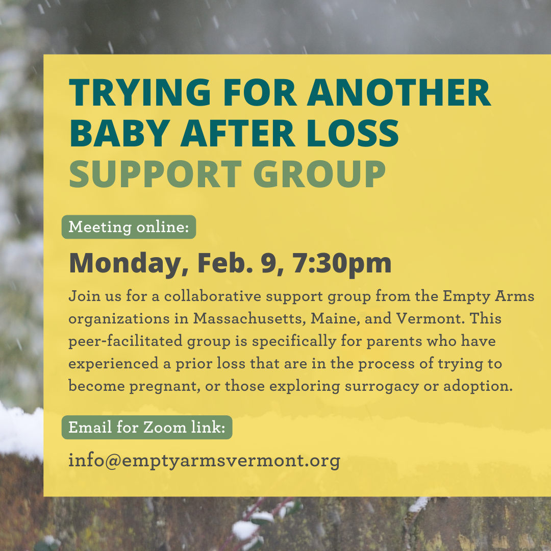 Support Group: Trying for Another Baby After Loss