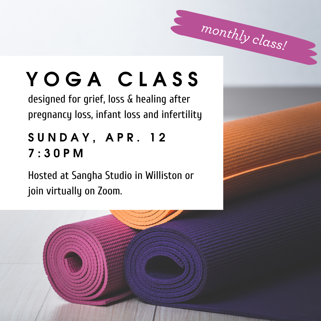 Yoga for Grief, Loss &amp; Healing (In-Person and Virtual)