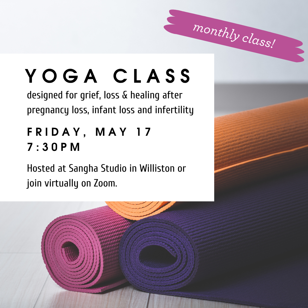 Yoga for Grief, Loss &amp; Healing (In-Person and Virtual)