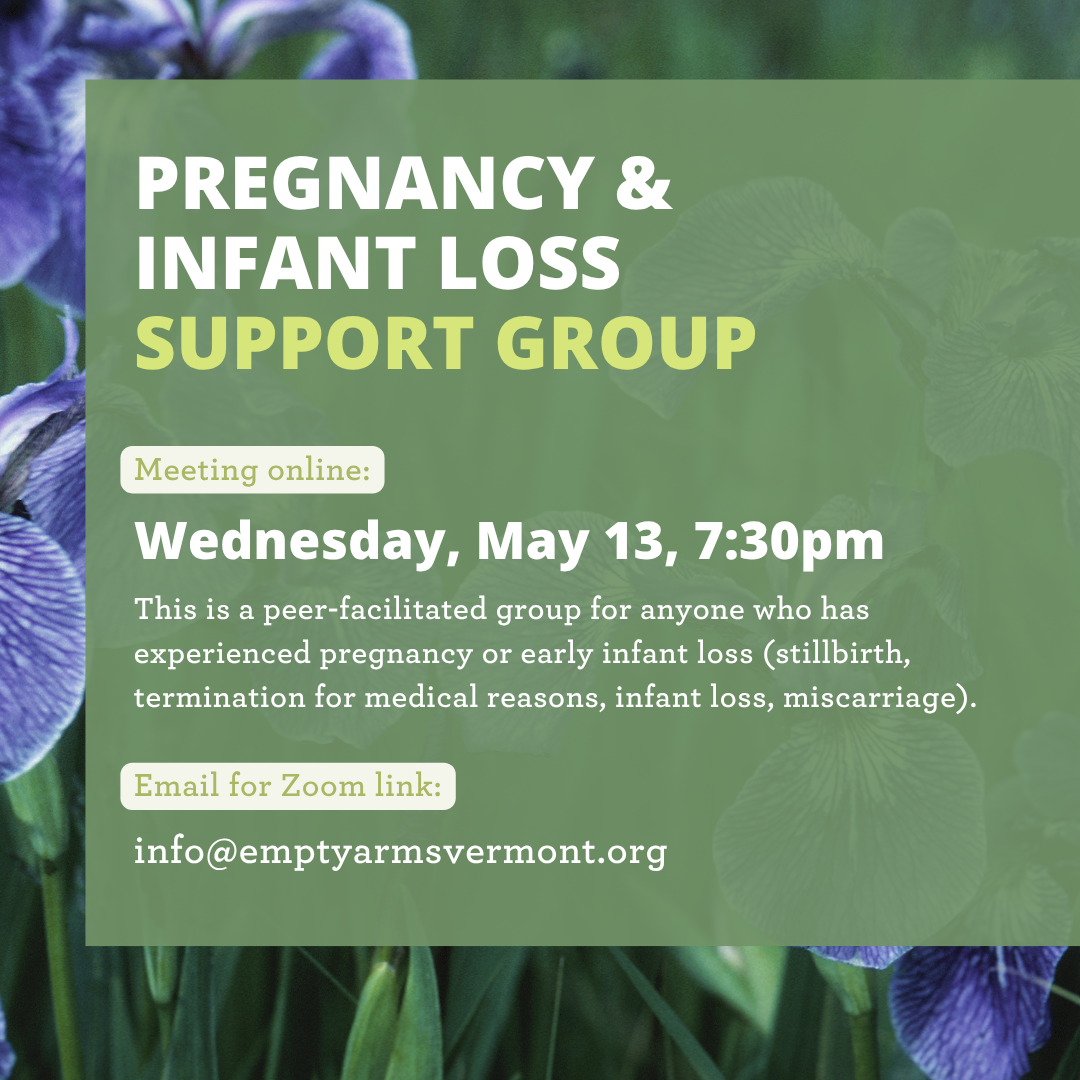 Support Group: Pregnancy and Infant Loss
