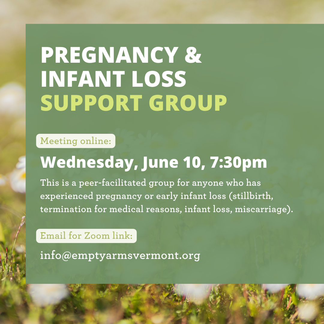 Support Group: Pregnancy and Infant Loss