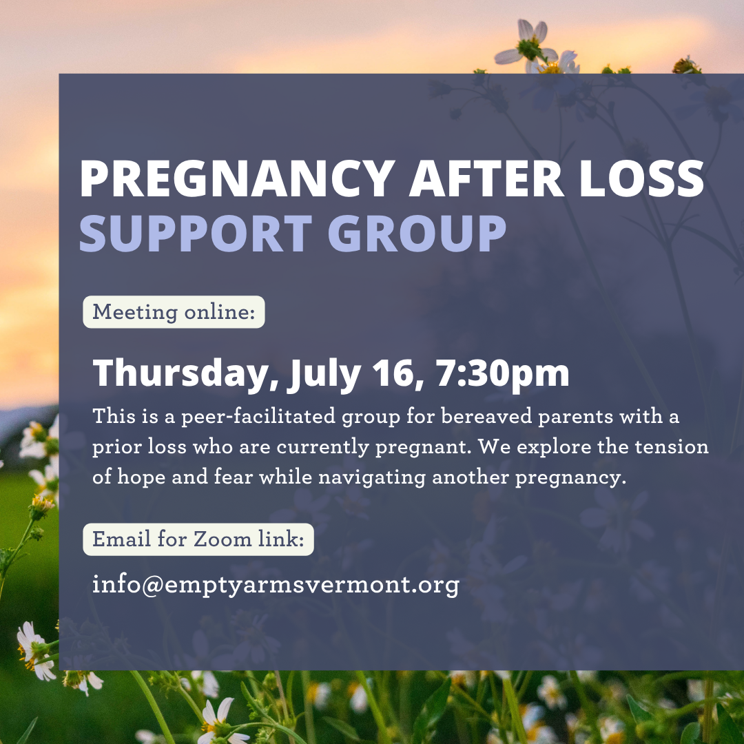 Support Group: Pregnancy After Loss