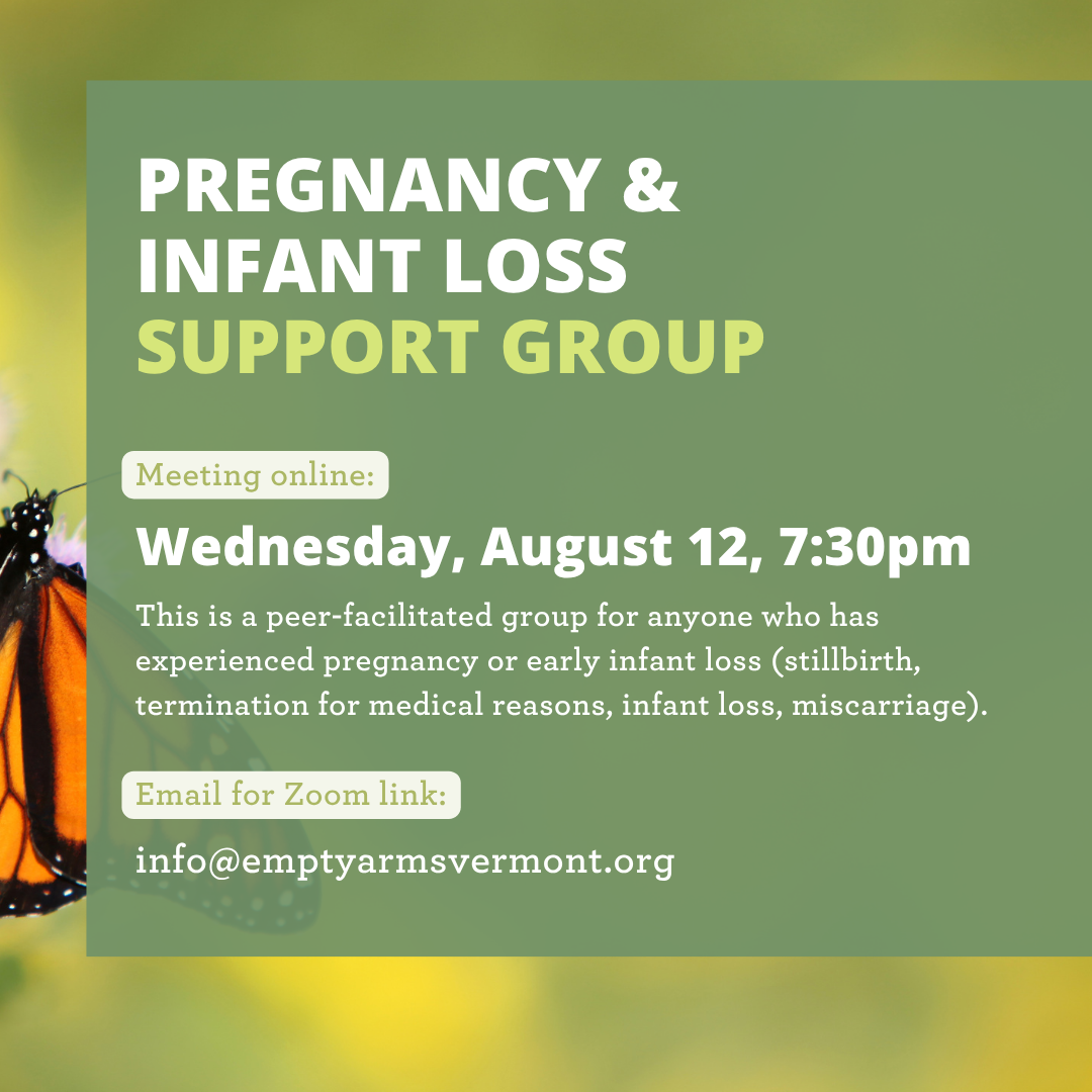 Support Group: Pregnancy and Infant Loss