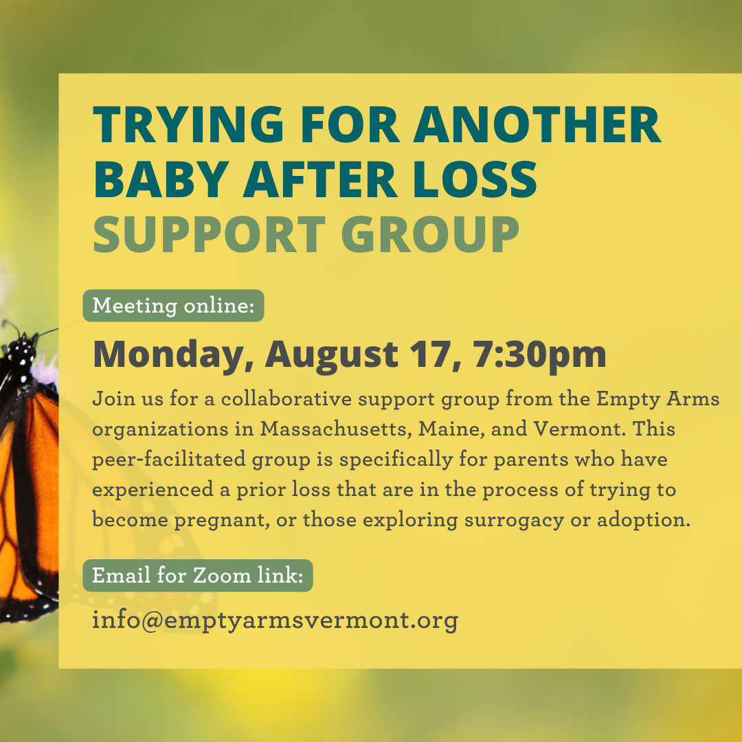 Support Group: Trying for Another Baby After Loss
