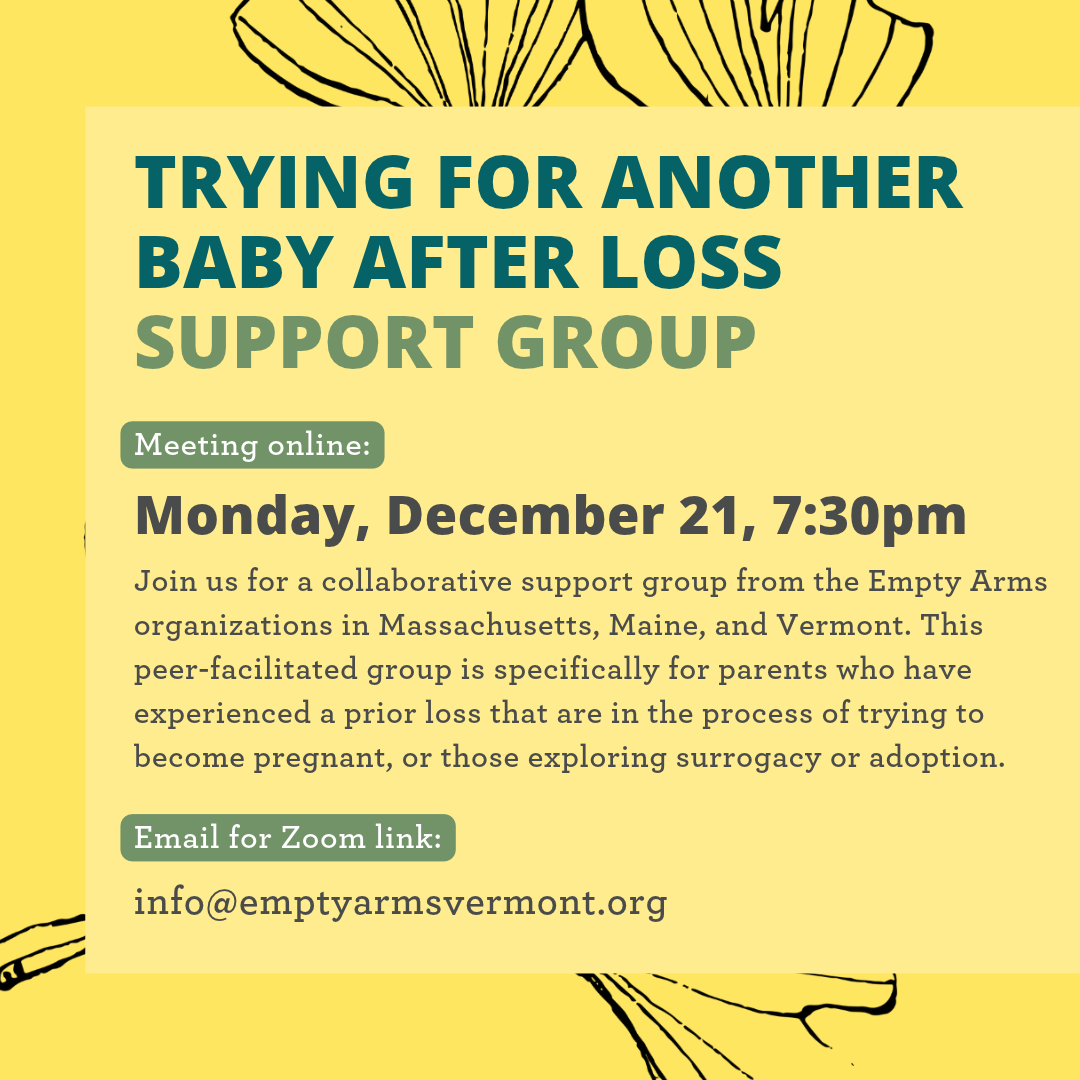 Support Group: Trying for Another Baby After Loss