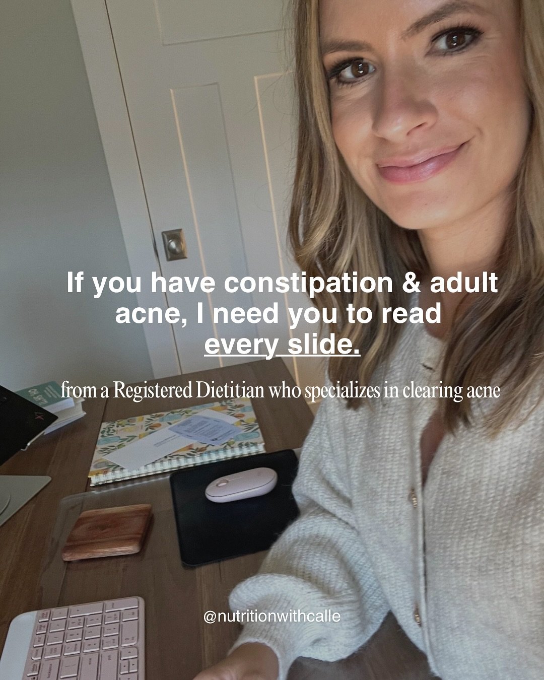 If you&rsquo;re constipated and breaking out&hellip; this is your sign it&rsquo;s connected.

Most people don&rsquo;t realize this, but constipation and low butyrate (the anti-inflammatory molecule your gut needs) create a loop that keeps your acne s