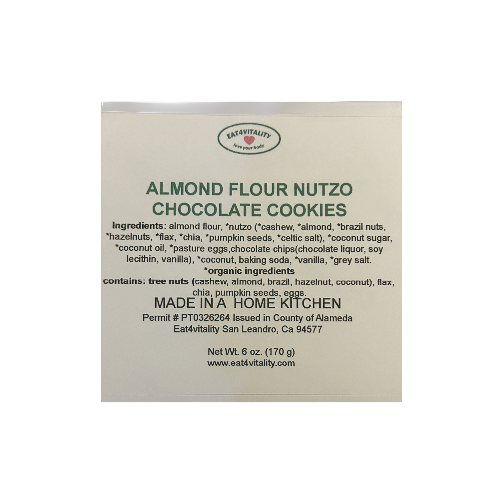 Nutzo Chocolate Chip Cookie