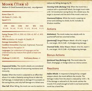 Monk NPCs and How to Use Them for EVERY Tier of Play — Empty Hexes: 5e ...