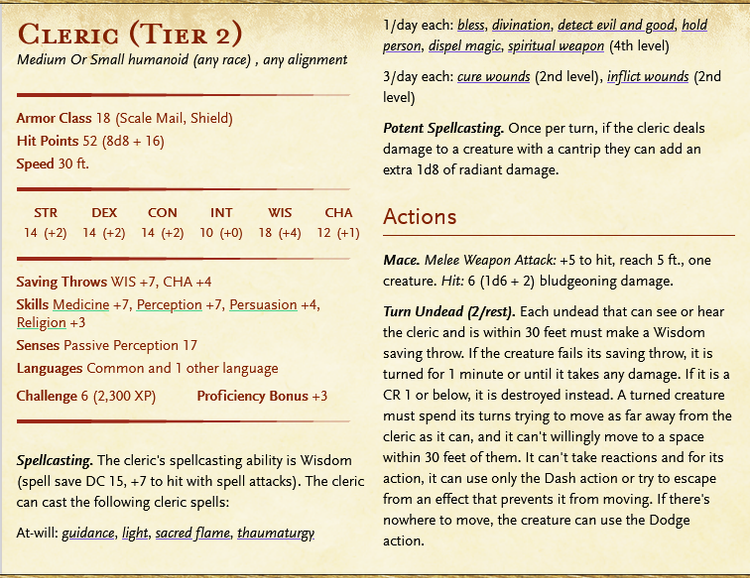 Cleric NPCs and How to Use Them for EVERY Tier of Play — Empty Hexes ...