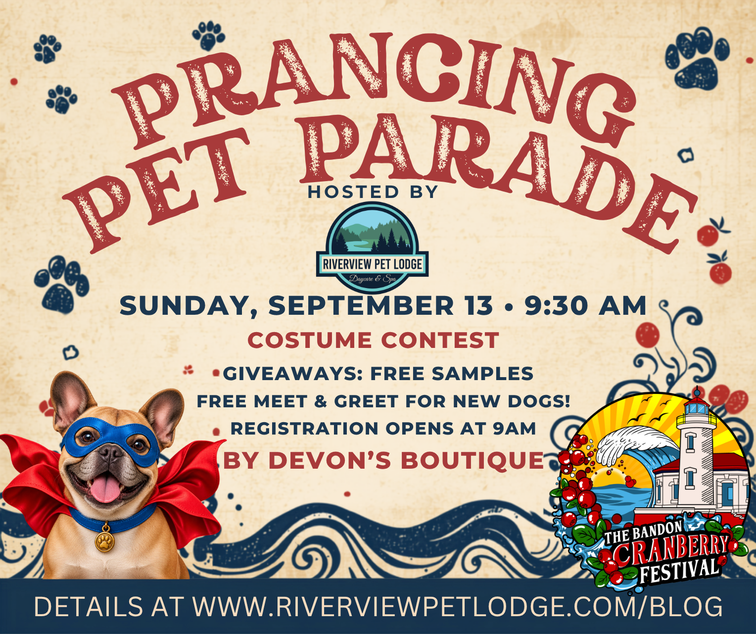 Bring Your Dog to the 2026 Prancing Pet Parade